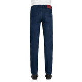 Eleganti jeans maschili di cotone tratto