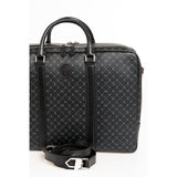 Black Leather Men Briefcase