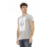 Casual Chic mit schlankem grauem T -Shirt erheben