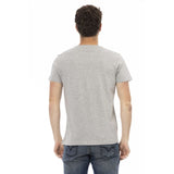 Casual Chic mit schlankem grauem T -Shirt erheben