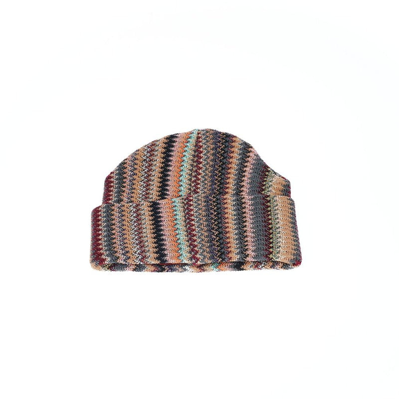 Géométrique Fantasy Chic Multicolor Wool Hat