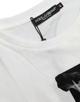 T-shirt de cou d'équipage monochrome élégant