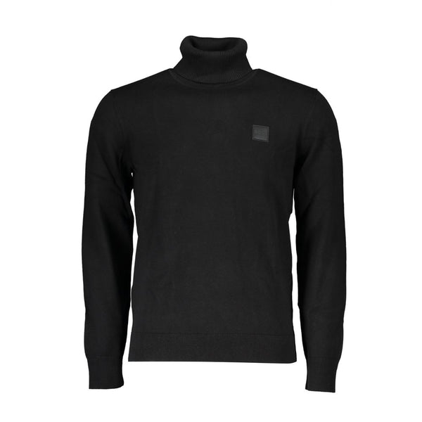 Eleganter Baumwoll-Cashmere-Rollkragenpullover