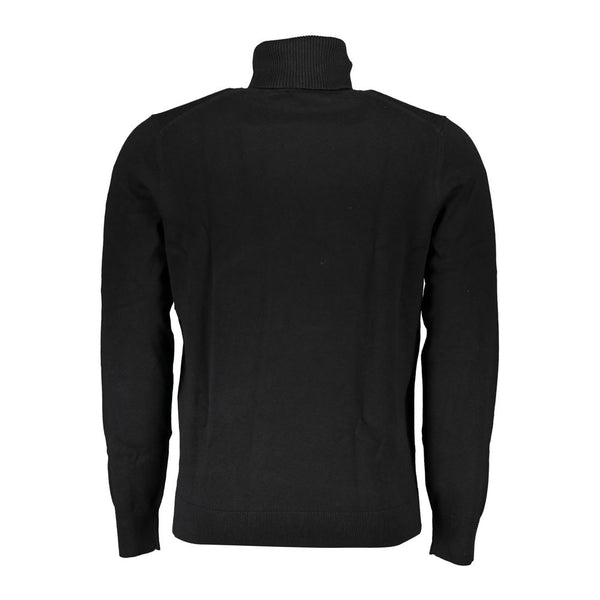 Eleganter Baumwoll-Cashmere-Rollkragenpullover