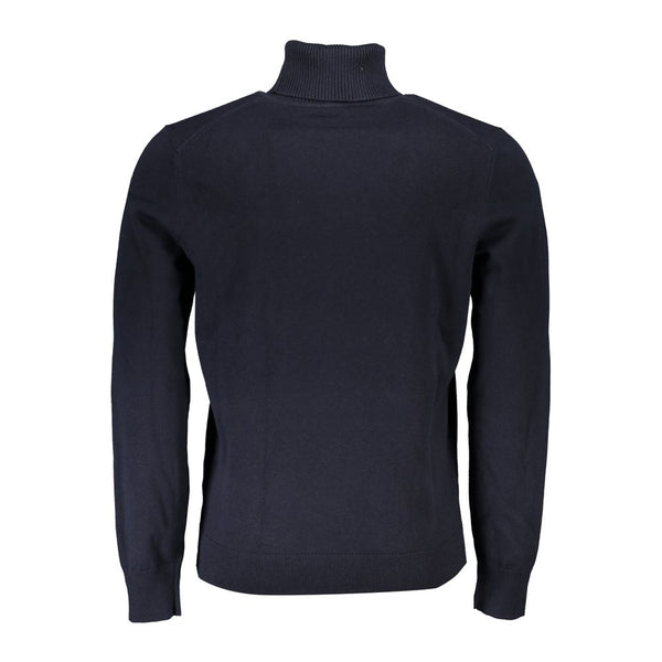 Elegante maglione di tattleneck cotone-cashmere