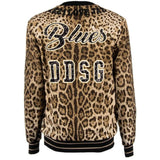 Embellished Leopard Print Sweatshirt