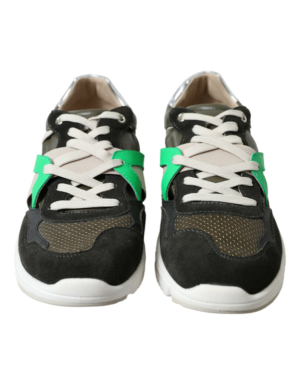 Exquisite mehrfarbige Low-Top-Designer-Sneakers