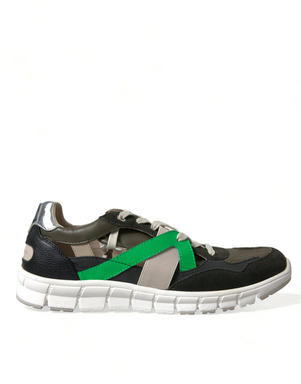 Exquisite mehrfarbige Low-Top-Designer-Sneakers