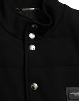 Elegante schwarze ärmellose Westejacke