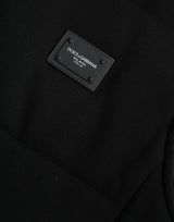 Elegante schwarze ärmellose Westejacke