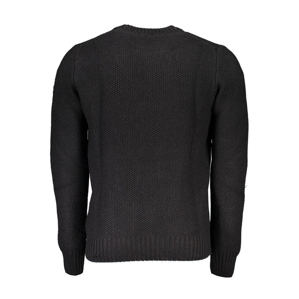 Gray Cotton Men Sweater