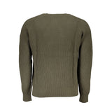 Sustainable Crew Neck Sweater with Contrast Detail