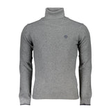 Trendy Turtleneck Sweater in Gray