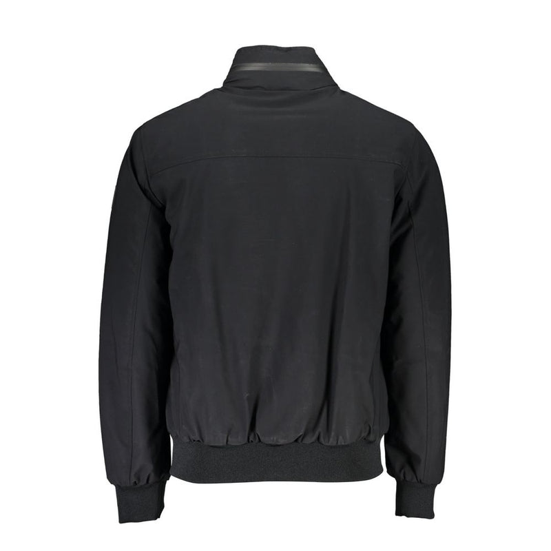 Chic Eco-Friendly Men's Jacket with Removable Hood