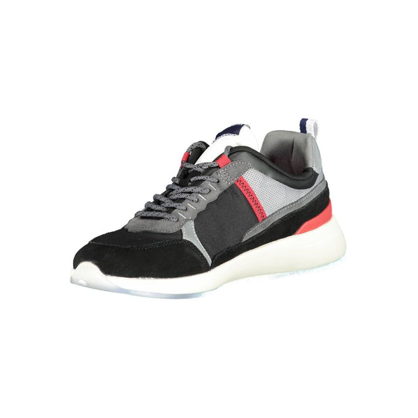 Black Synthetic Men Sneaker