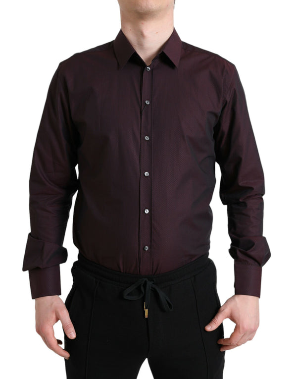 Chemise de robe marron marron élégante