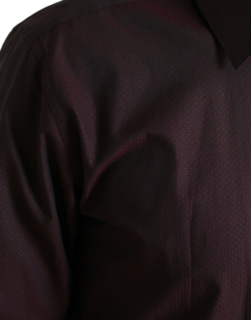 Chemise de robe marron marron élégante