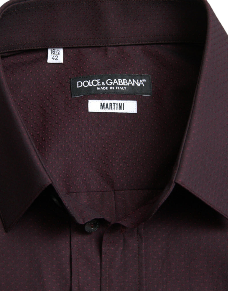 Chemise de robe marron marron élégante