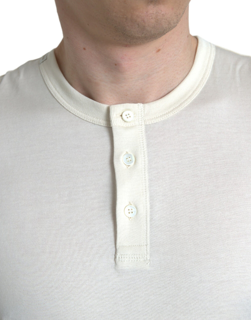 Pull en coton blanc élégant