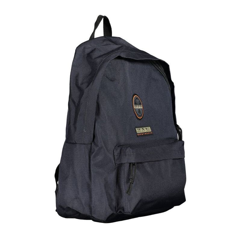 Umweltbewusster schicker blauer Rucksack