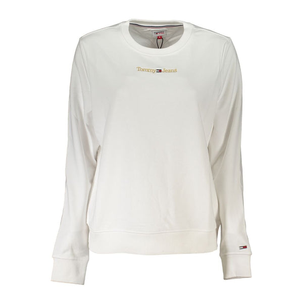 White Cotton Women's Sweater