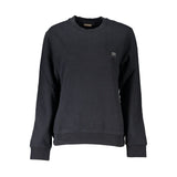 Chic Black Fleece Crew Neck Beatshirt