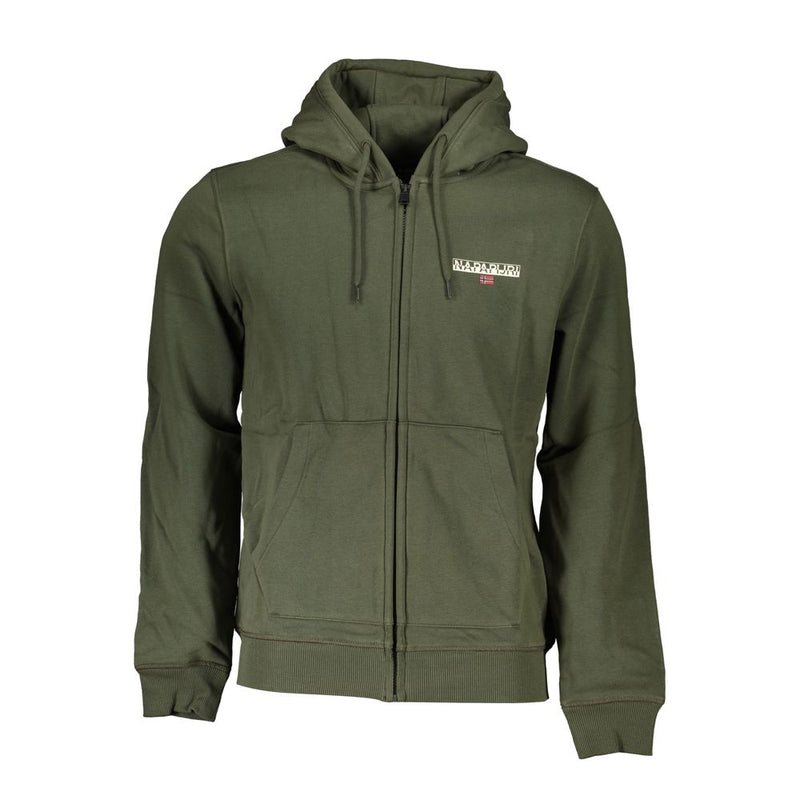 Emerald Fleece Zip Hoodie - Cozy κανονική εφαρμογή