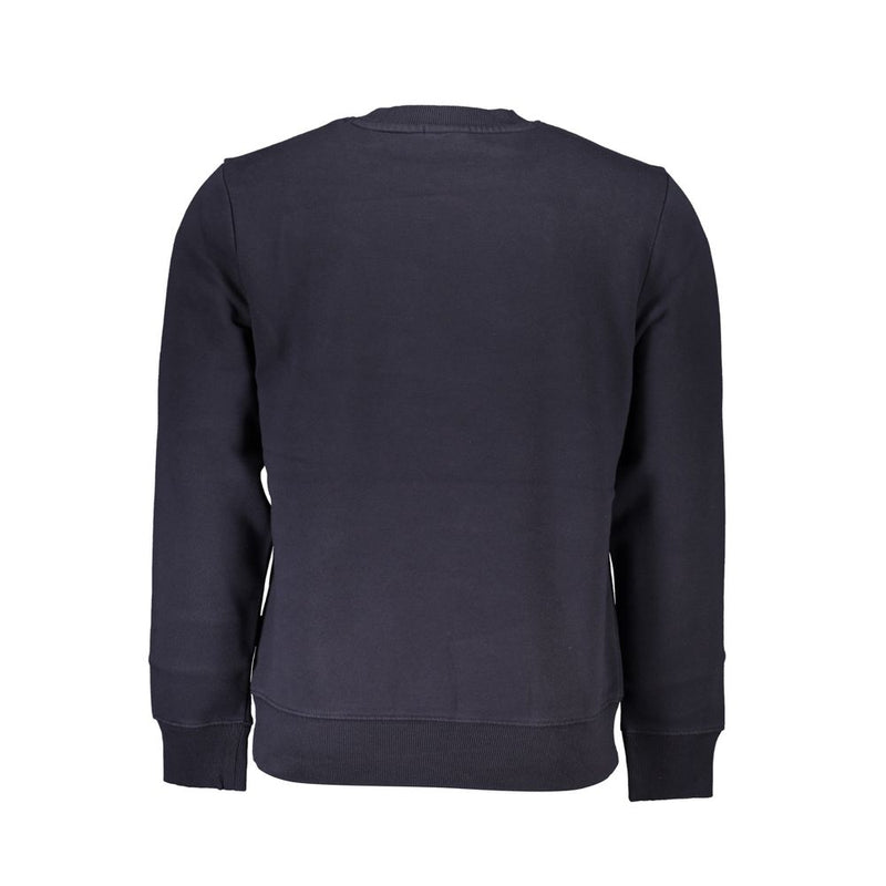 Regal Blue Crew Neck Fleece Pullover