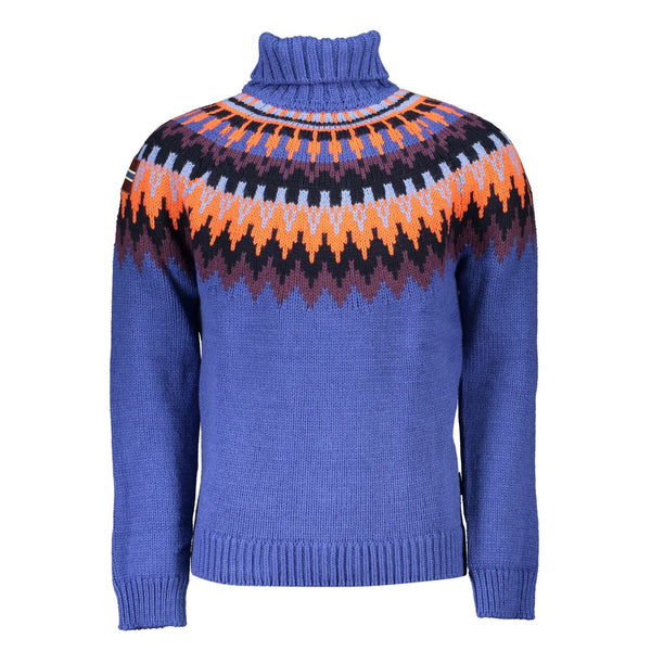 Schicker Halskontrastpullover