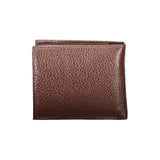 Elegant Brown Leather Bifold Wallet