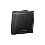 Elegant Black Leather Bifold Wallet