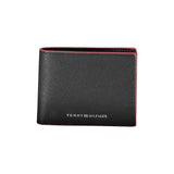 Elegant Leather Bifold Wallet with Contrast Accents