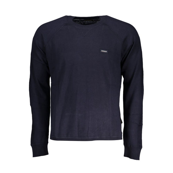 Eleganter Crew -Nackenpullover mit Kontrastdetails