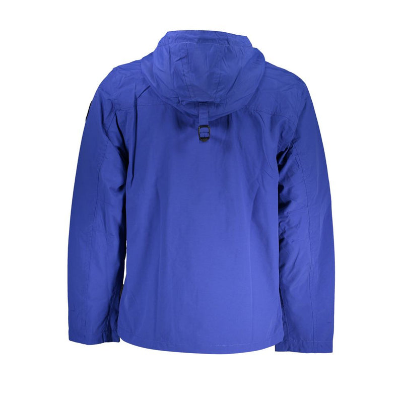 Chic chaqueta deportiva con capucha impermeable