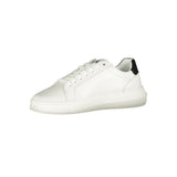 Sophisticated White Lace-Up Sneakers