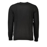 Sleek Long Sleeve Crew Neck Sweater with Logo