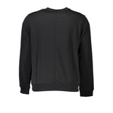 Sleek Black Crew Neck Sweater