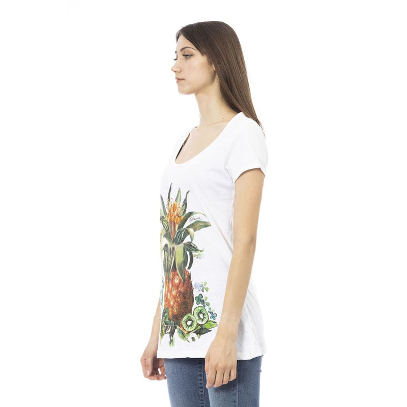 Elegantes Kurzarmdesigner -T -Shirt