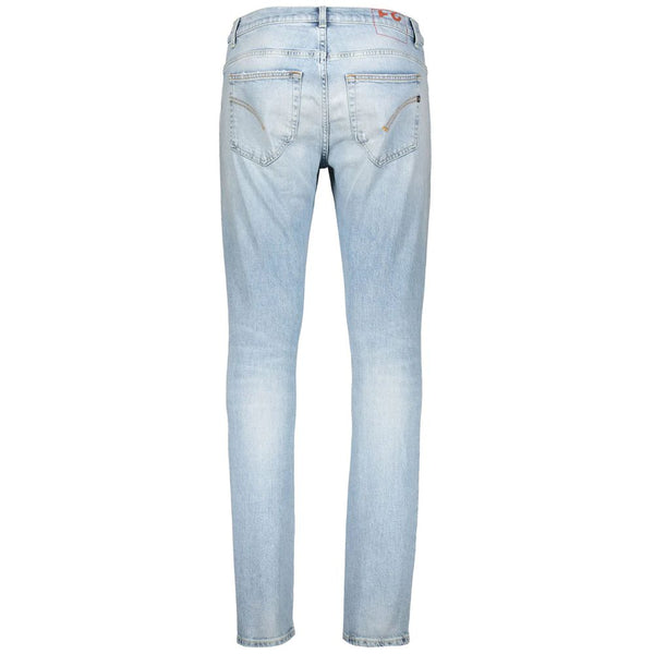 Jeans cuciti azzurri bright