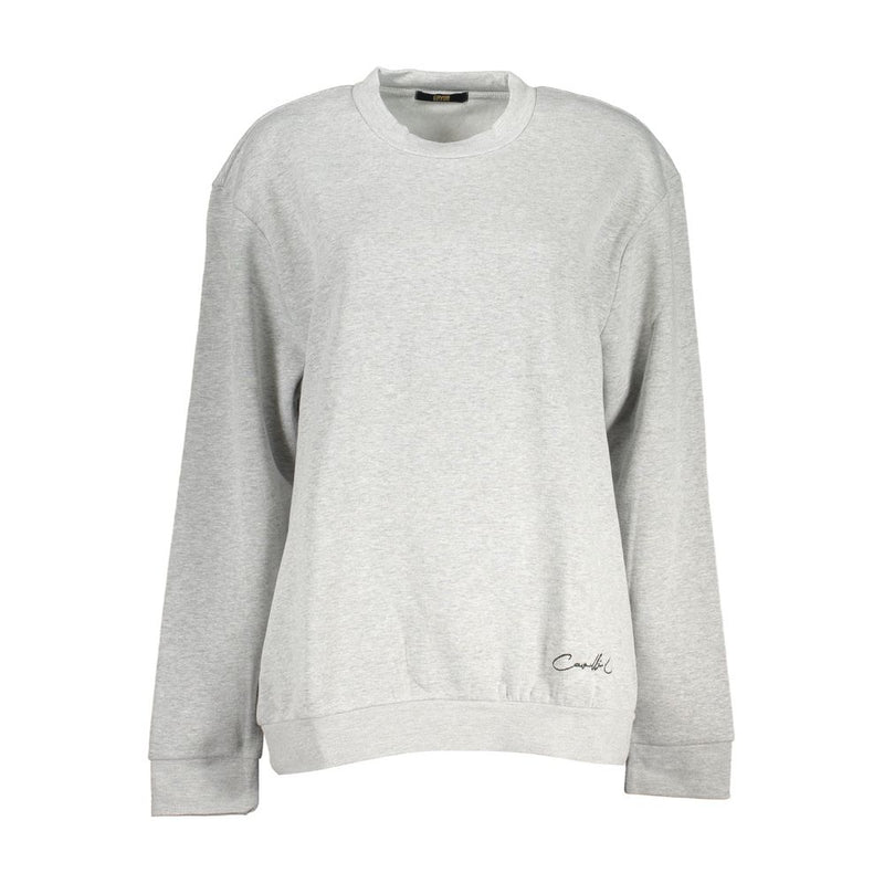 Chic Grey Equipated Crew Neck Selda