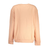 Elegantes langärmeliges rosa Fleece Sweatshirt