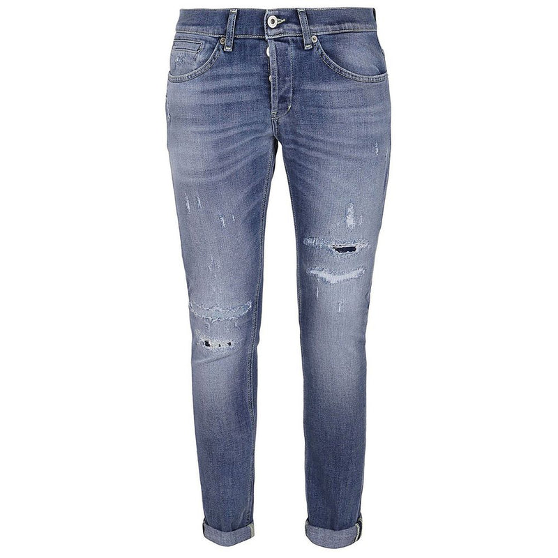 Jeans tratto blu angosciato chic