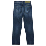 Denim chic Dondup Paco con unica cucitura verde