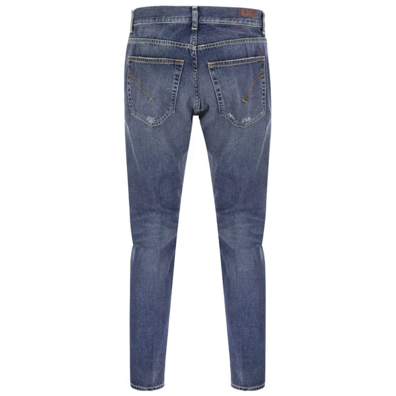 Jeans mius blu blu angosciato