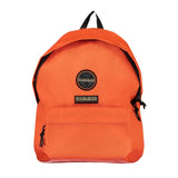 Öko-Chic Orange Rucksack mit Logo-Design