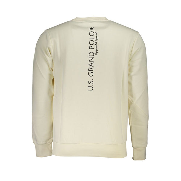 Sweat-shirt classique du cou d'équipage blanc