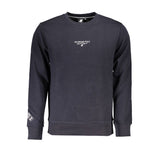 Elegantes Fleece Crew Neck Sweatshirt in Blau