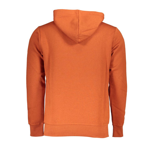 Elegantes Bronze -Kapuzen -Sweatshirt mit Stickerei