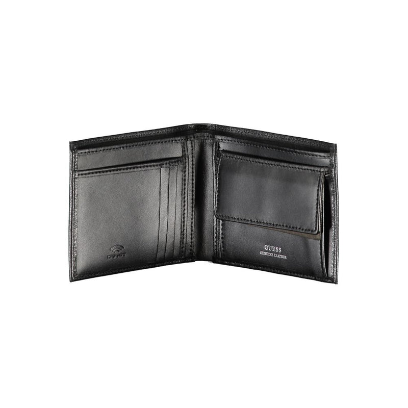 Chic Black Leather Worket Dual-Trampart