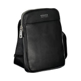 Bolso de hombro negro de hombres elegantes